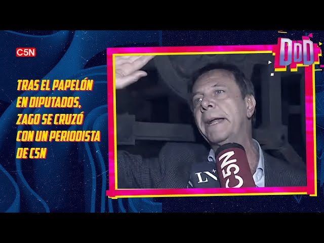 DURO DE DOMAR | Oscar Zago NERVIOSO con cronista de C5N