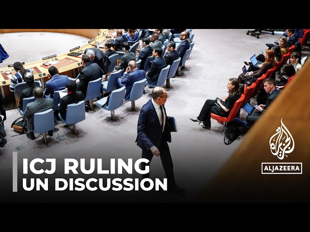 ICJ ruling on Gaza: UN security council meets to discuss last week's verdict