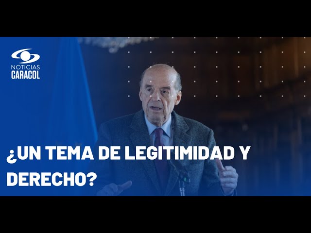 ¿Por qué está "como sin nada" el suspendido canciller Álvaro Leyva?