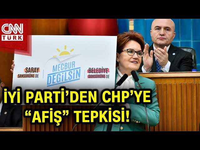 Afişleri Astırmayan Telefon Kimden! İYİ Parti'den CHP'ye "AFİŞ" Tepkisi! #Haber