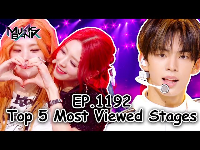 Music Bank 1192 Top 5 Most Viewed Stages | KBS WORLD TV