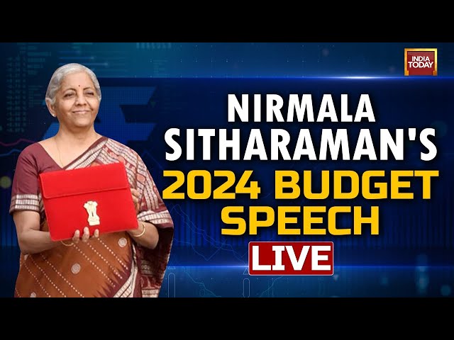 Budget Speech 2024 LIVE News: Nirmala Sitharaman Speech On 2024 Budget LIVE | India Today News LIVE