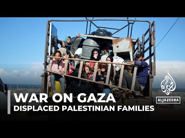 Gaza displaced families: Palestinians constantly ordered to move