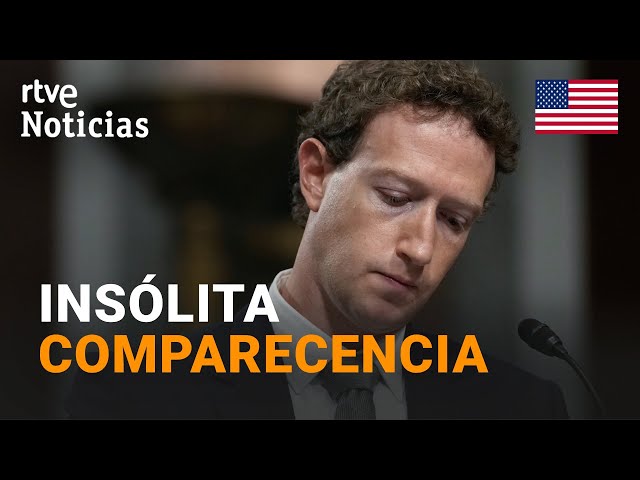 EE.UU.: ZUCKERBERG pide PERDÓN a FAMILIARES de VÍCTIMAS de ABUSO INFANTIL en REDES SOCIALES | RTVE