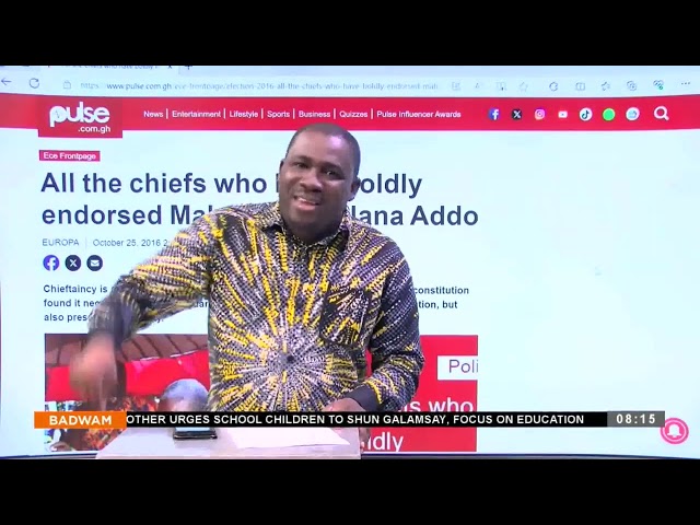 Chiefs endorsing politicians - Asem Yi Di Ka - Badwam on Adom TV (1-02-24)