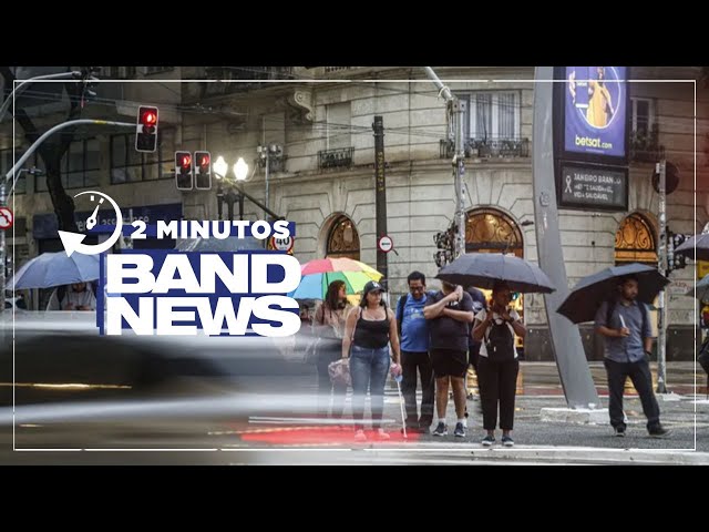 Podcast 2 Minutos BandNews (01/02/24 - Manhã) Chuva causa queda de árvores e falta de energia em SP