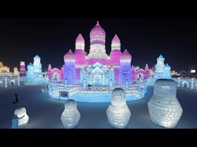 Live: Harbin Ice and Snow World wows visitors with spectacular sculptures – Ep. 22