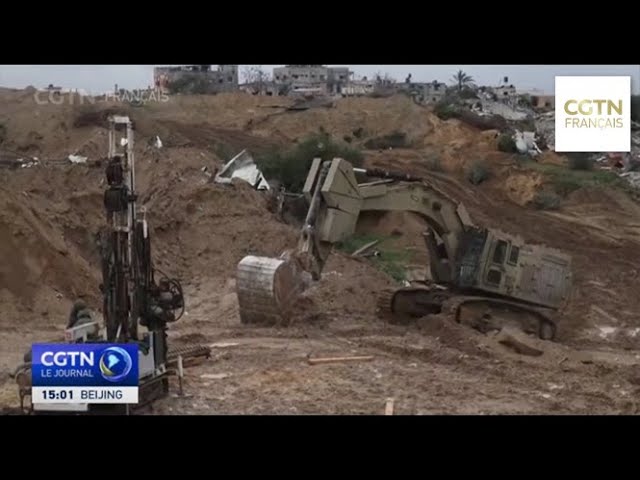 Israël reconnaît avoir inondé les tunnels souterrains de Gaza avec de l'eau de mer