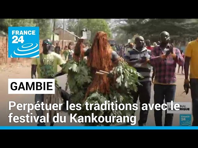 En Gambie, un festival perpétue la tradition du Kankourang, un rite séculaire • FRANCE 24