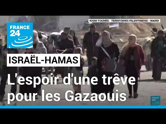 Israël-Hamas : un projet de trêve constitue un mince espoir pour les Gazaouis • FRANCE 24