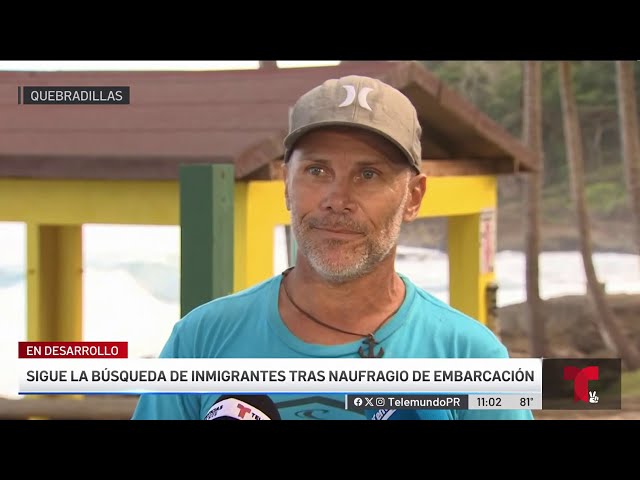 Estremecedor relato de surfer que rescató a inmigrantes tras naufragio