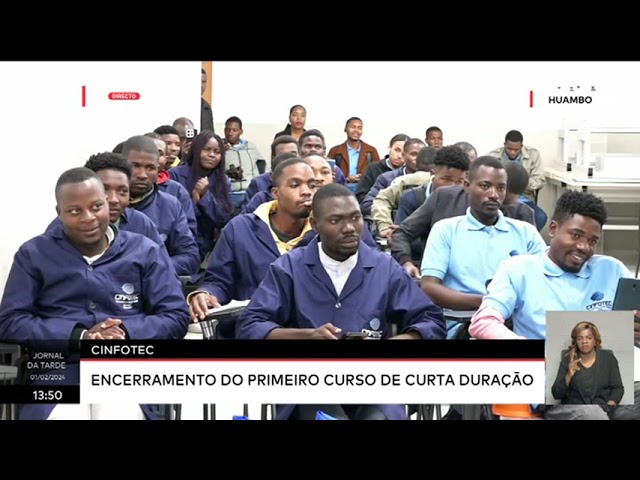 CINFOTEC - Encerramento do primeiro curso de curta duração