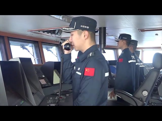 China Coast Guard dispels four intruders of Huangyan Island