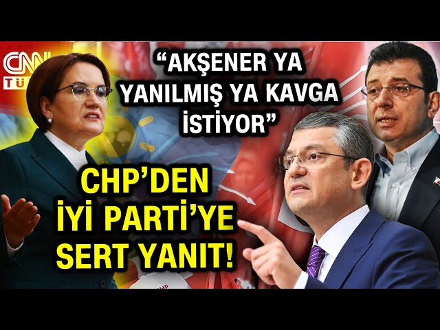 Afiş Gerilimi Büyüdü! İmamoğlu'ndan Akşener'in Suçlamalarına Sert Yanıt! #Haber