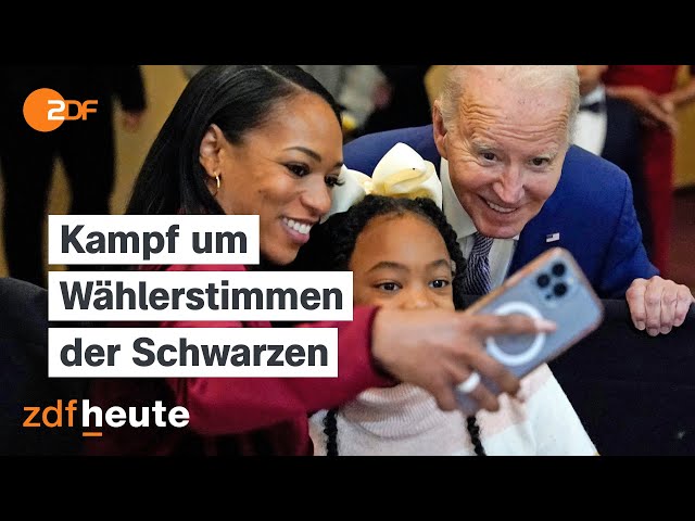 US-Wahl: Bidens Rückhalt bröckelt in der schwarzen Community I auslandsjournal