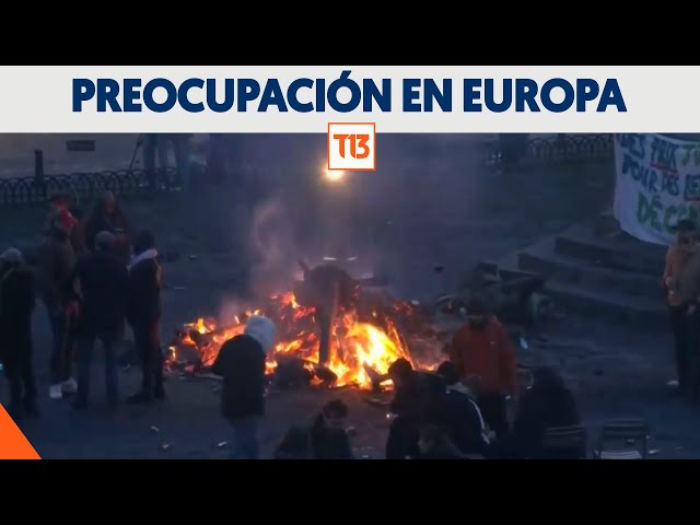 Aumentan las preocupaciones por manifestaciones de agricultores en Europa