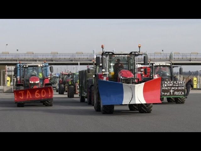 Algunos sindicatos agrícolas llaman al cese de las protestas en Francia tras el anuncio de ayudas