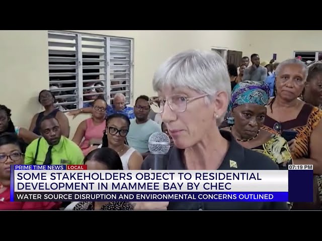 Some Stakeholders Object to Residential Development in Mammee Bay by CHEC | TVJ News