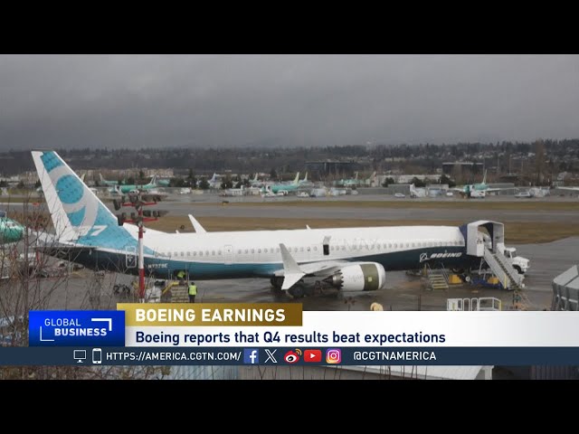 Global Business: Boeing's Earning Reports Exceeds Expectations