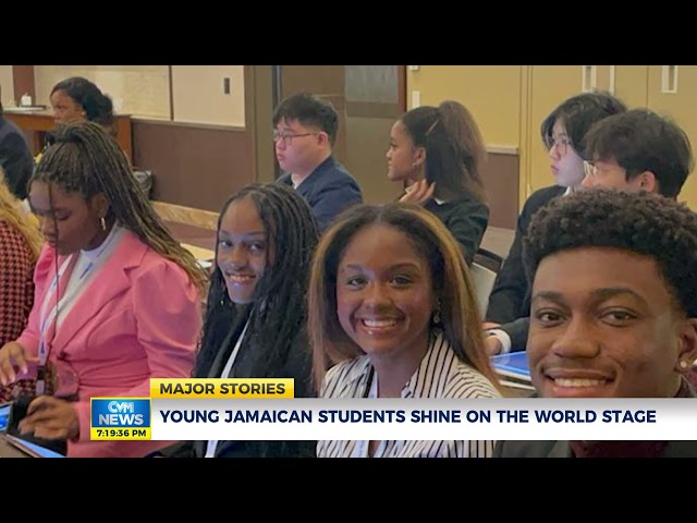 Young Jamaican Students Shine on The World Stage  | News | CVMTV