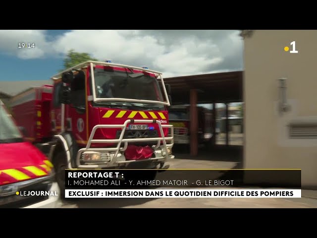 Immersion dans le quotidien difficile des pompiers