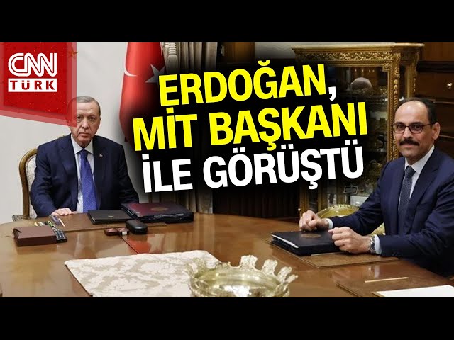 SON DAKİKA!  |  Cumhurbaşkanı Erdoğan, MİT Başkanı İbrahim Kalın'ı Kabul Etti #Haber