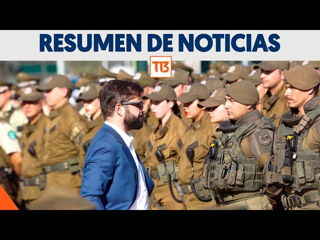 Resumen de noticias 1 de febrero: Presidente Boric convoca al Cosena por crisis de seguridad