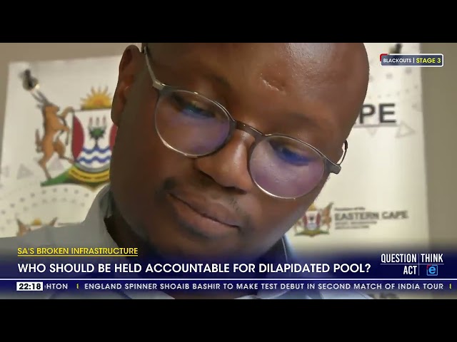 Who should be held accountable for dilapidated Mnqoma Local Municipality pool?