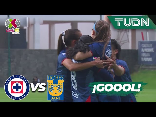 ¡SORPRESA! ¡GOOL de la máquina! | Cruz Azul 1-0 Tigres | Liga Mx Femenil - CL2024 J6 | TUDN