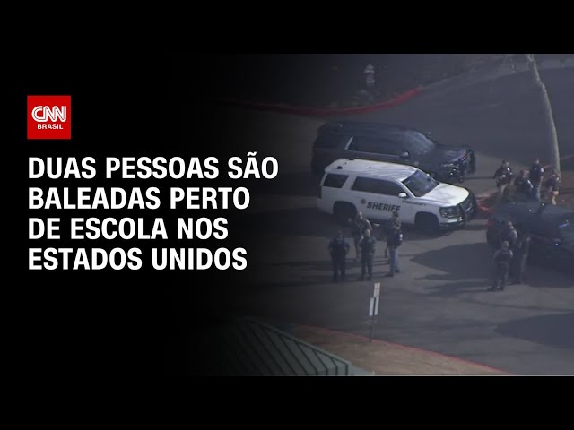 Duas pessoas são baleadas perto de escola nos EUA | CNN 360º