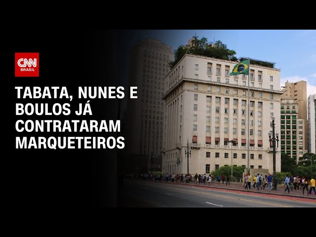 Tabata, Nunes e Boulos já contrataram marqueteiros | CNN 360º