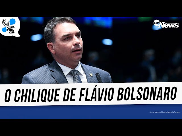 VEJA A FALA DE FLÁVIO BOLSONARO APÓS OPERAÇÃO DA PF  CONTRA SEU IRMÃO