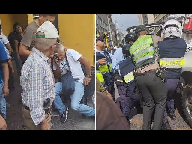 Tres cambistas quedan graves al ser asaltados frente a la plaza de Armas de Ica