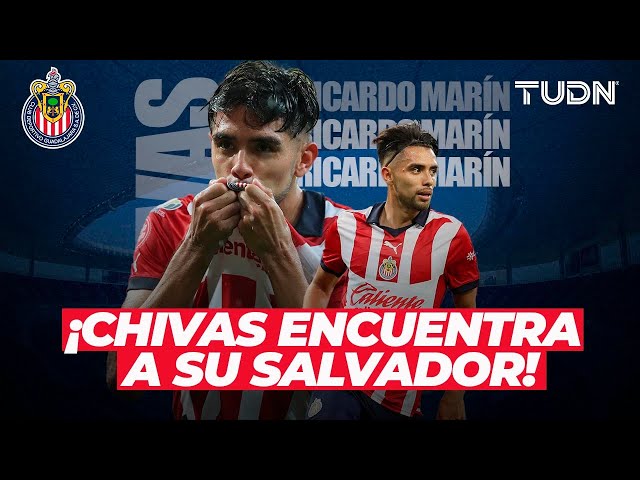 ¡SE VISTE DE HÉROE!  Ricardo Marín es el nuevo salvador de CHIVAS | TUDN