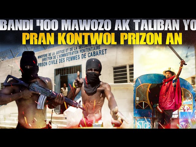 Bandi Kanaran Yo Pran Kontwol Prizon An Fanm Nan Net Krazel, Tolbert Alexis Pran Nan Cho