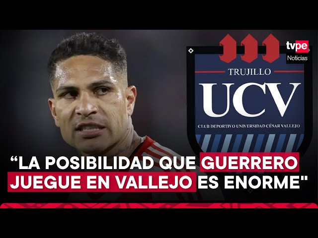 Paolo Guerrero sigue siendo la principal posibilidad de César Vallejo