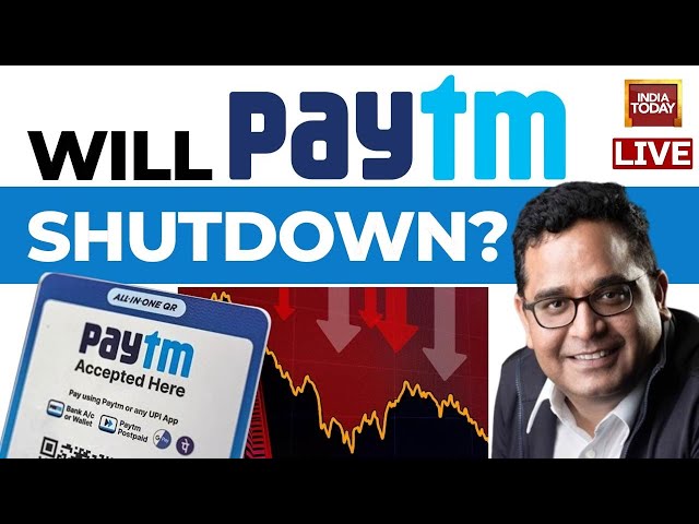 Paytm News LIVE: RBI Orders Halt on Paytm Payments Bank Transactions | Paytm Shutdown News |RBI News