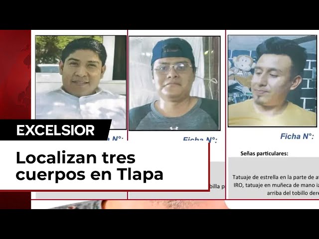 Localizan tres cuerpos en Tlapa, podrían ser los maestros desaparecidos del CBTis 178