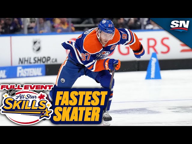 FULL Fastest Skater Competition | 2024 NHL All-Star Skills