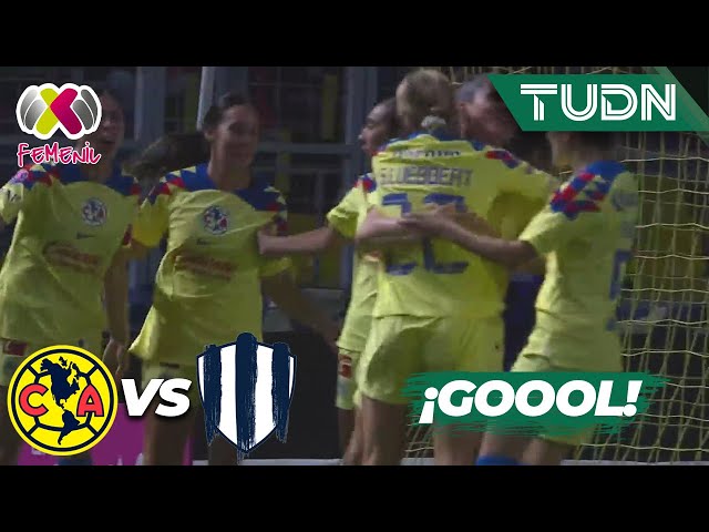 ¡GOLAZO matón! Martínez la manda a guardar | América 4-0 Rayadas | Liga Mx Femenil - CL2024 J6 |