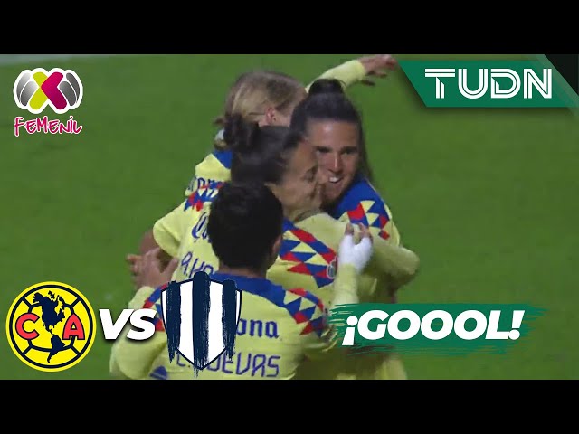 ¡Locura en el Azteca! Llegó el GOL de Luebbert  | América 3-0 Rayadas | Liga Mx Femenil - CL2024 J6