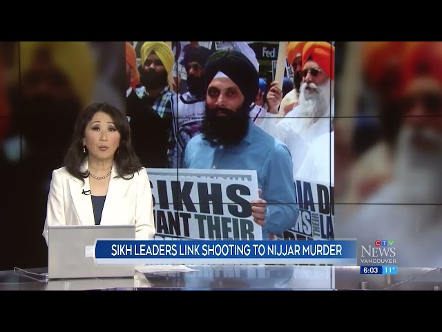 Sikh leaders link shooting to Nijjar murder