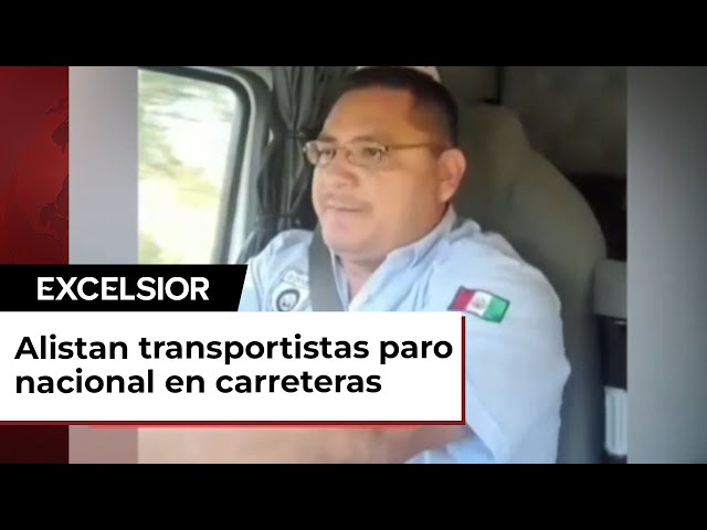 Paro Nacional de Transportistas el lunes 5 de febrero