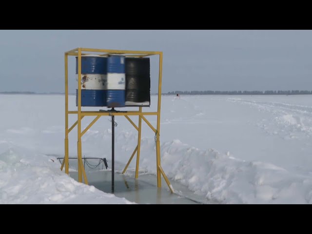 ⁣Предприниматели СКО приступили к аэрации водоёмов региона