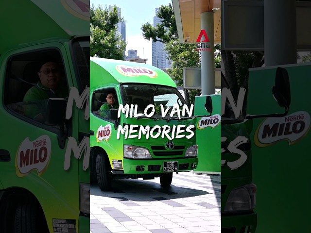 ⁣Singaporeans share their Milo van memories from school