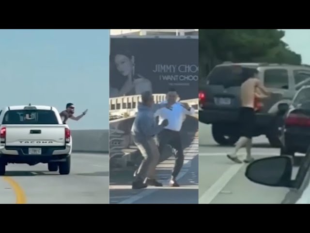 Video muestra preocupante violencia en las carreteras de Miami