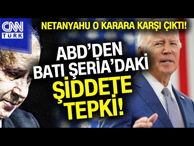 ABD’den Batı Şeria'daki Şiddete Tepki! 4 Yahudi İşgalci Yaptırım Listesine Alındı #Haber