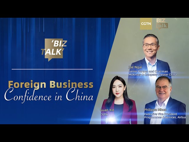 Watch: Foreign business confidence in China