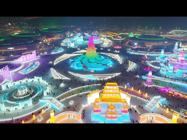 Live: Harbin Ice and Snow World wows visitors with spectacular sculptures – Ep. 23