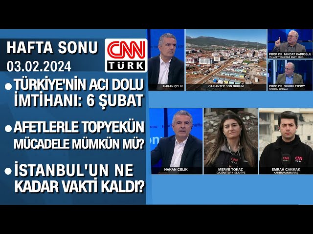 Mikdat Kadıoğlu ve Şükrü Ersoy, Türkiye'nin deprem gerçeğini değerlendirdi - Hafta Sonu 03.02.2